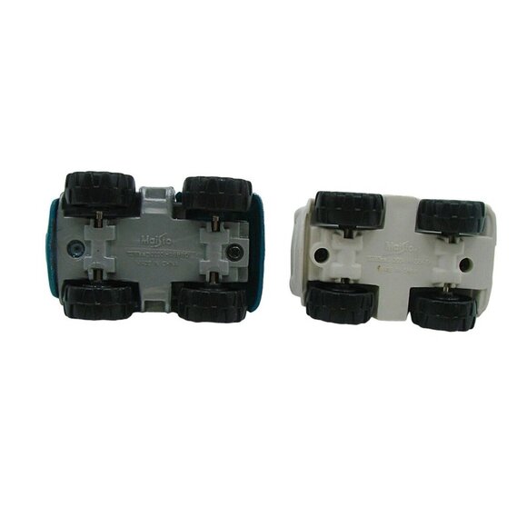 Set 2 Tonka Maisto Lil Chuck and Police Car Chuck and Friends Blue 2000 Diecast - Picture 5 of 12